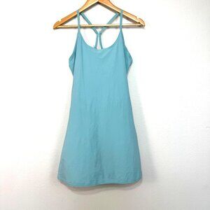 Outdoor Voices Women's The Exercise Dress With Shorts Sleeveless Lined Blue Sz S
